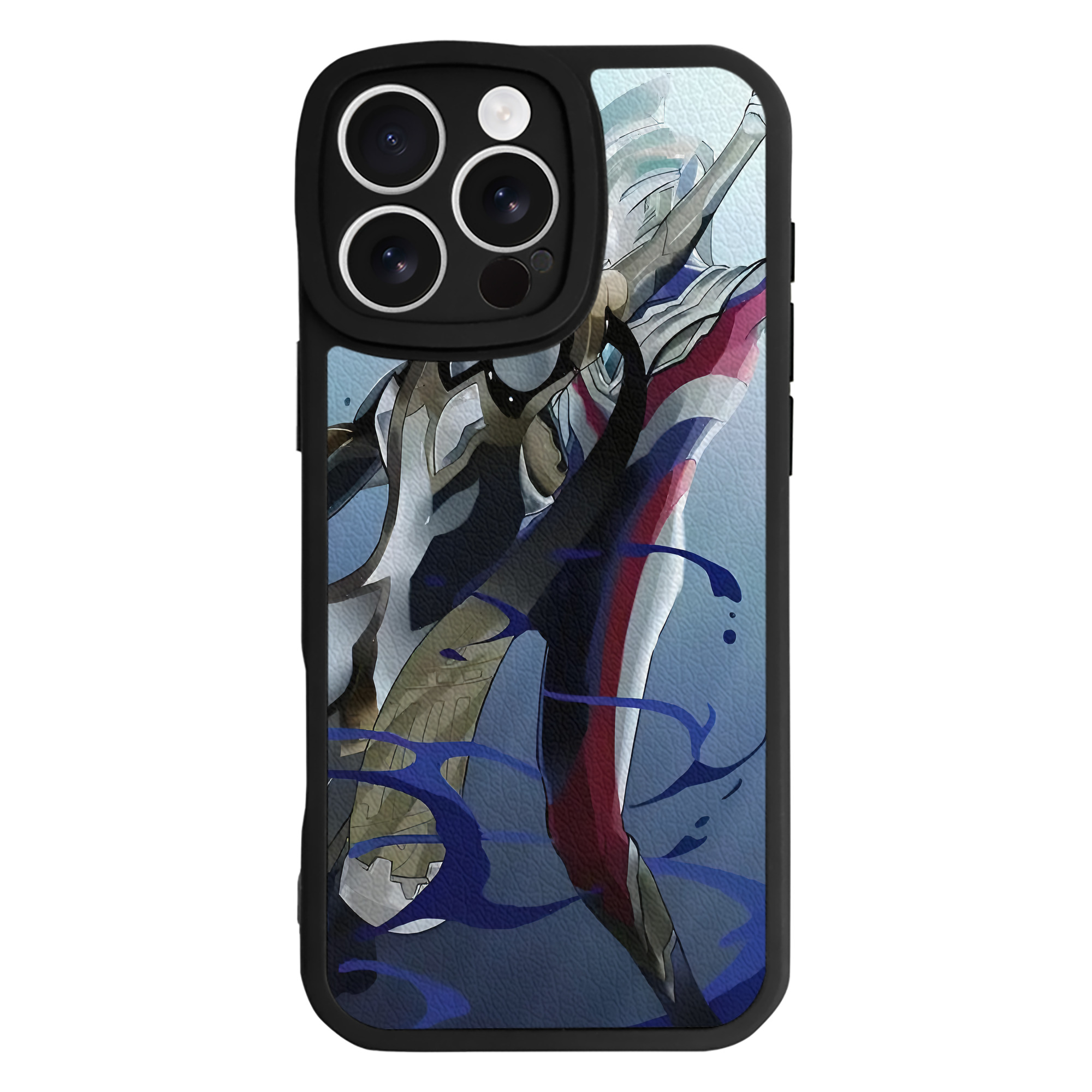 （画像用） ウルトラマン Ultraman 【iPhone 16シリーズ対応】シリコンスマホケース（レザー調） 材質：シリコン